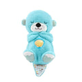 Peluche de nutria que respira canta